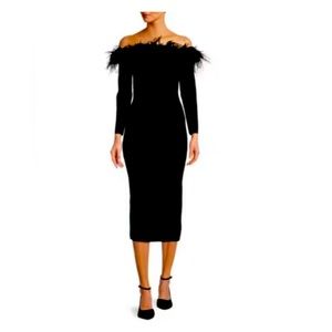 Elevated black social dress